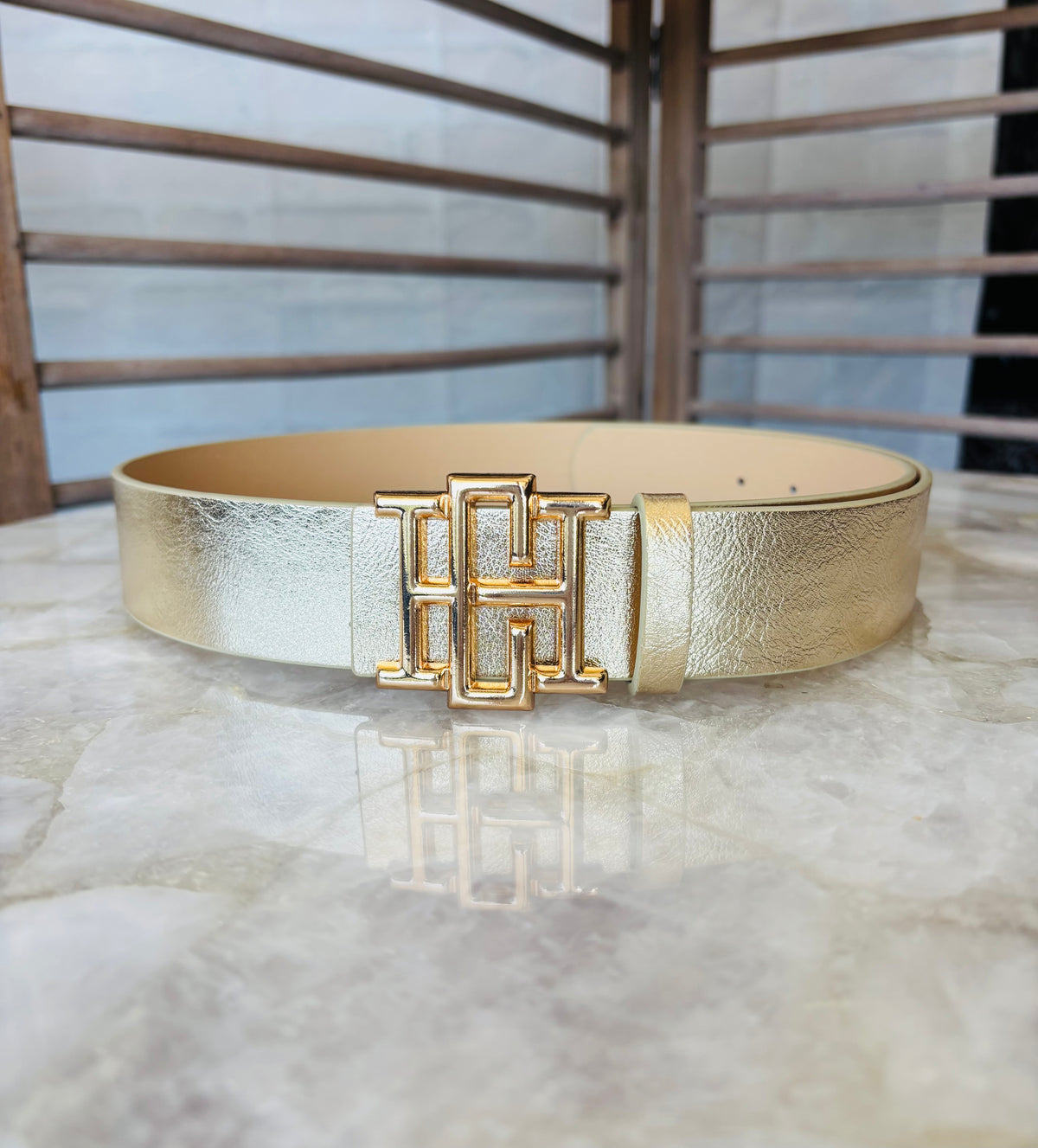 Caroline Hill Bridgette Belt D Gold