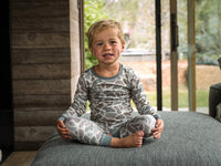 Burlebo-Youth - Pajama Set - Classic Deer Camo