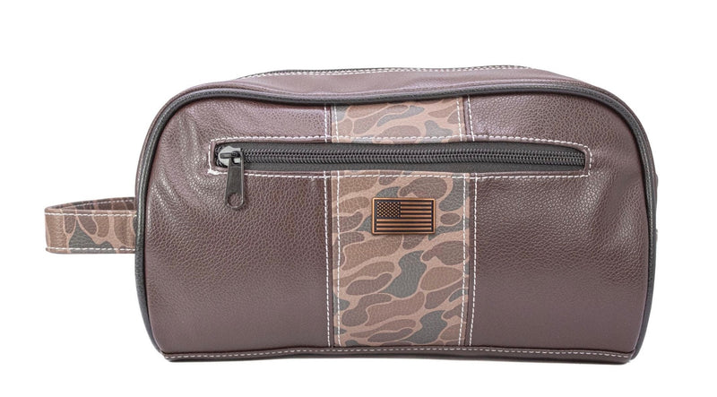 Zep-Pro CAMO MEN'S TOILETRY DOPP BAG