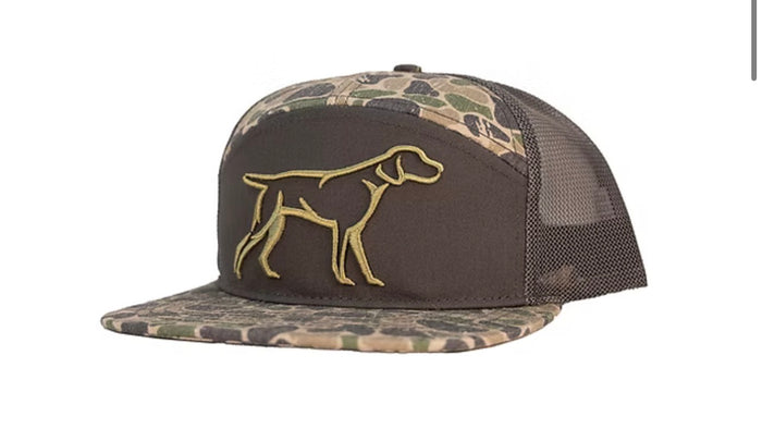 Fieldstone-Youth 7 Panel Backwoods Camo 3D Puff Hat (RH-173Y)