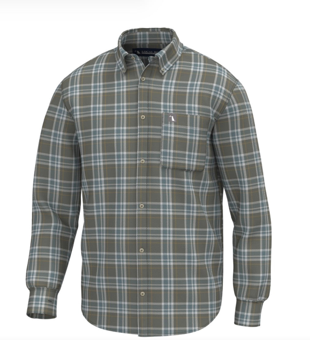 Local Boy-Powers Stretch Flannel
