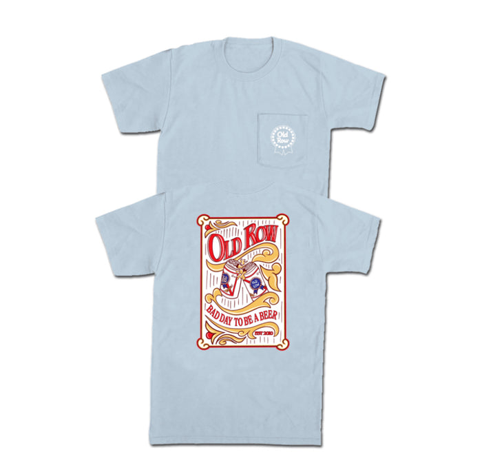 Old Row -BDTBAB Retro Mirror Pocket Tee