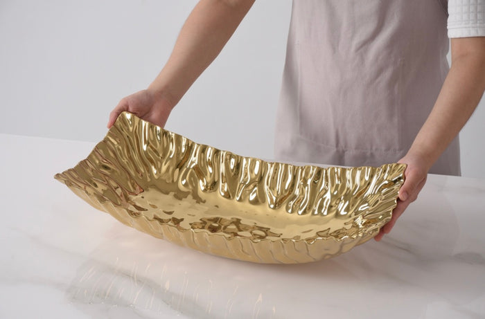Pampa Bay Rectangular Centerpiece in Mascali D’oro