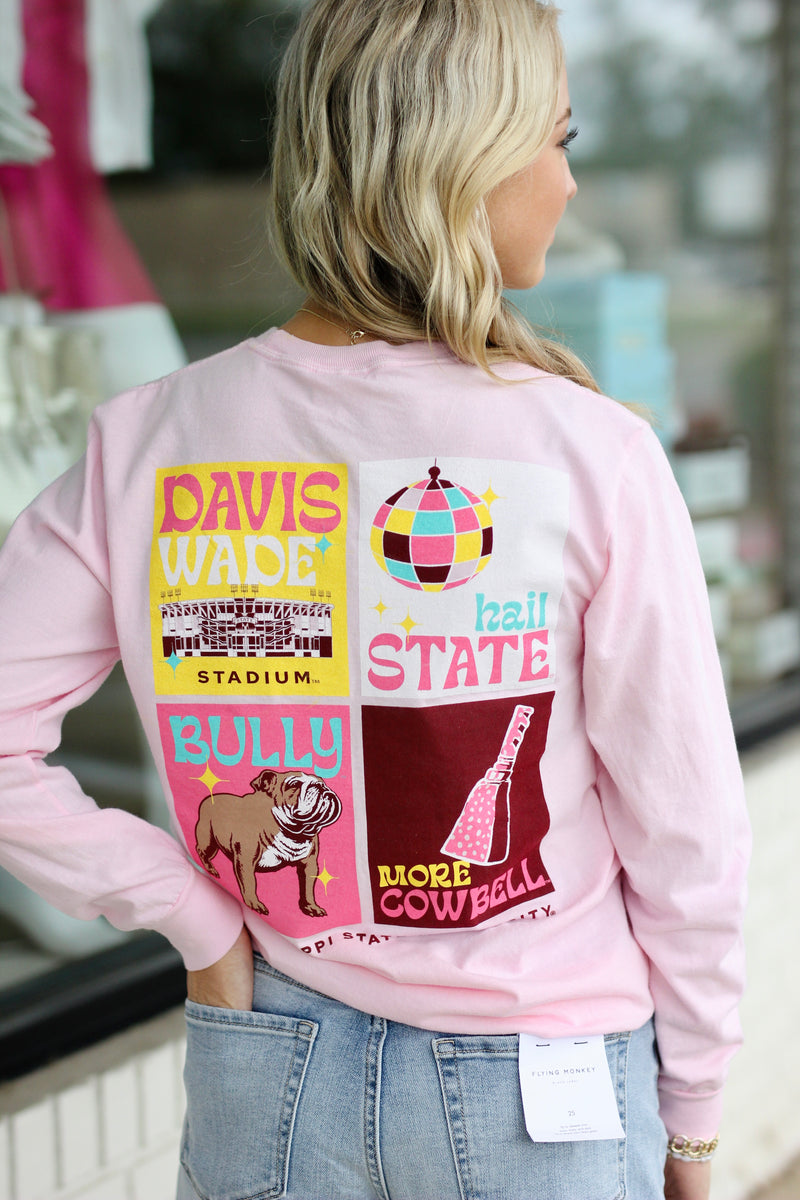 Mississippi state preppy posters long sleeve