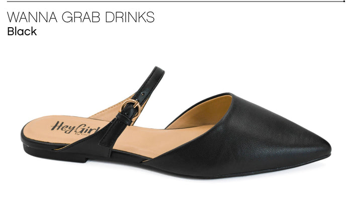 CORKYS WANNA GRAB DRINKS- Black