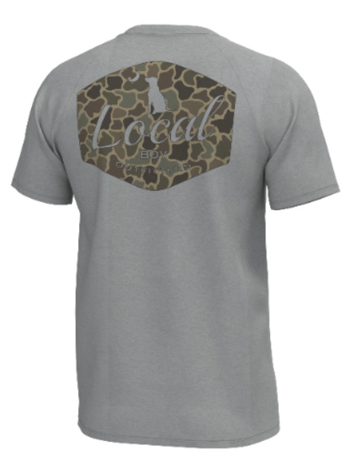 Local boy-Youth Graphic S/S HB Crew - Brush Badge