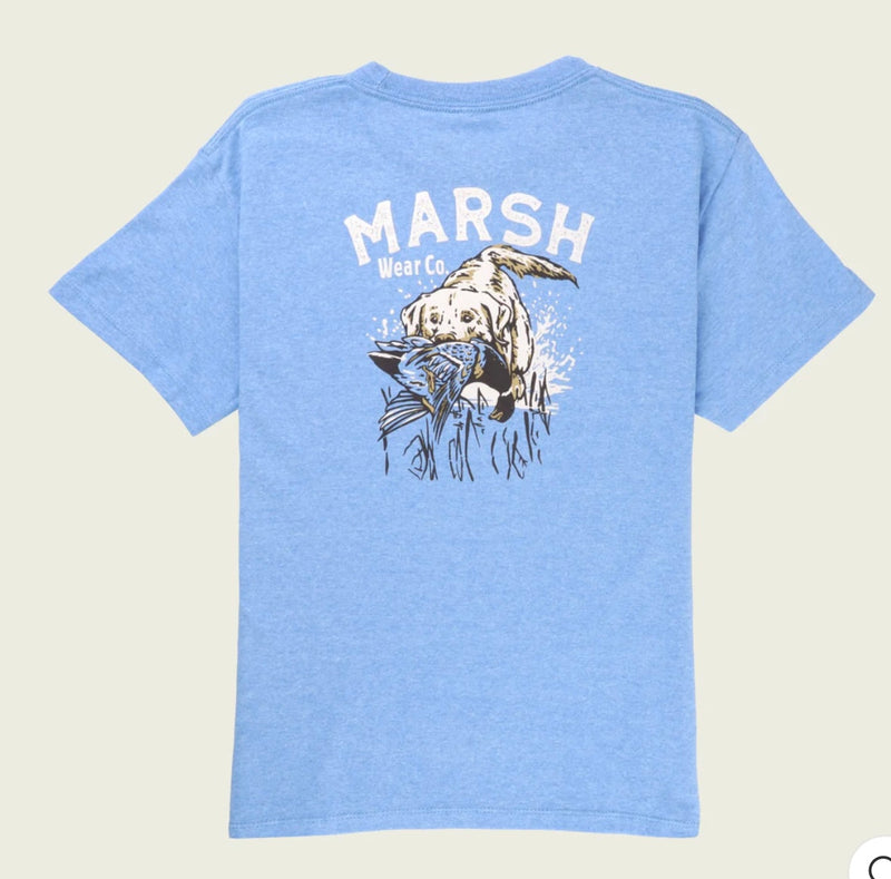 Marsh Wear - Youth Red Catch SS T-Shirt