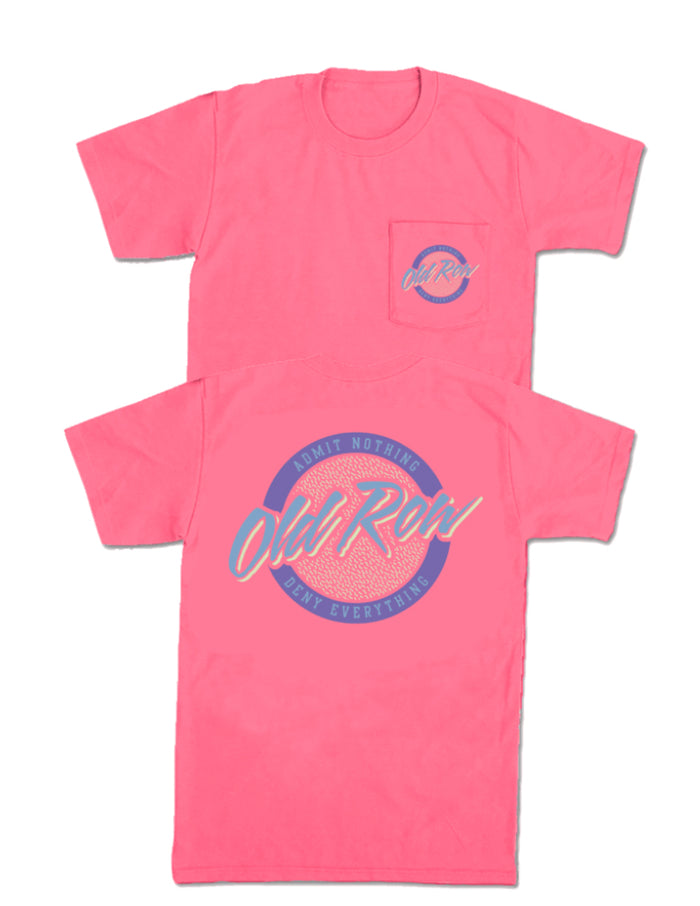 Old Row-Circle Logo Pocket Tee Crunchberry
