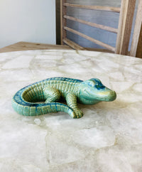 SonShine Pottery Small Alligator Signature