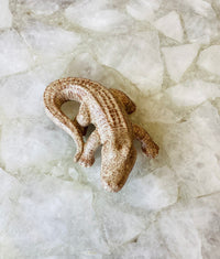 SonShine Pottery Small Alligator Nutmeg