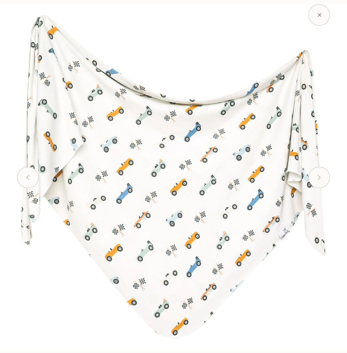 Copper Pearl Knit Swaddle Blanket