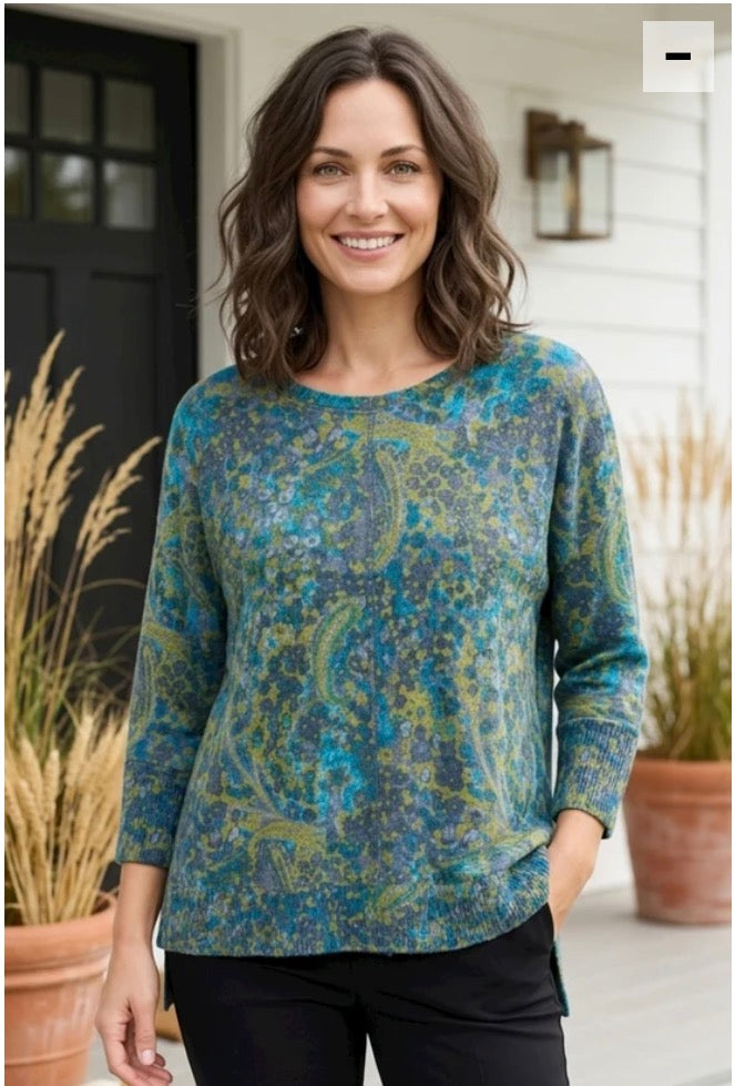Habitat Super Soft Fleece Paisley Pullover