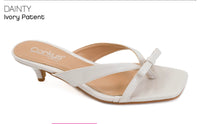 Corkys DAINTY Ivory Patent