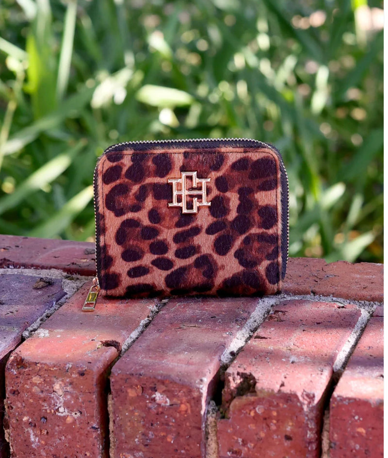 Caroline Hill Blakely Wallet Spotted Saddle