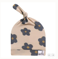 TOP KNOT HAT COPPER PEARL
