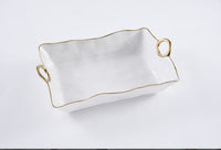 Pampa Bay Large Deep Server Golden Handles