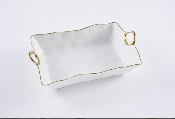 Pampa Bay Large Deep Server Golden Handles