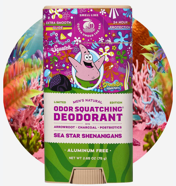 Dr. Squatch - Limited Edition Sea Star Shenanigans Natural Deodorant