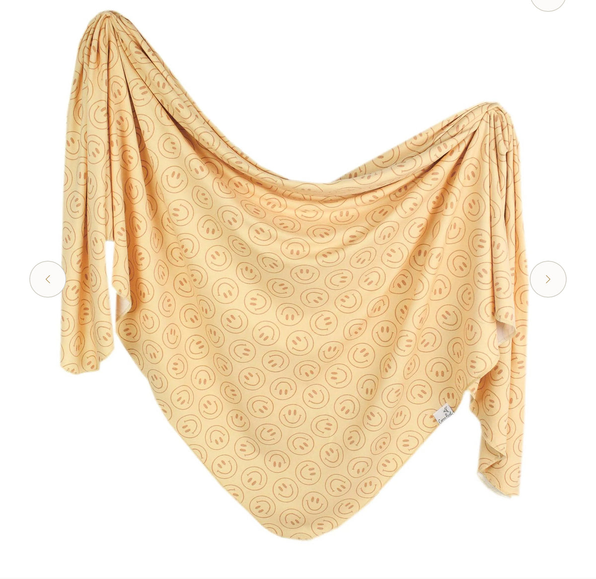 Copper Pearl Knit Swaddle Blanket