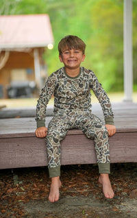 Local Boy Youth Rib Pajama Set