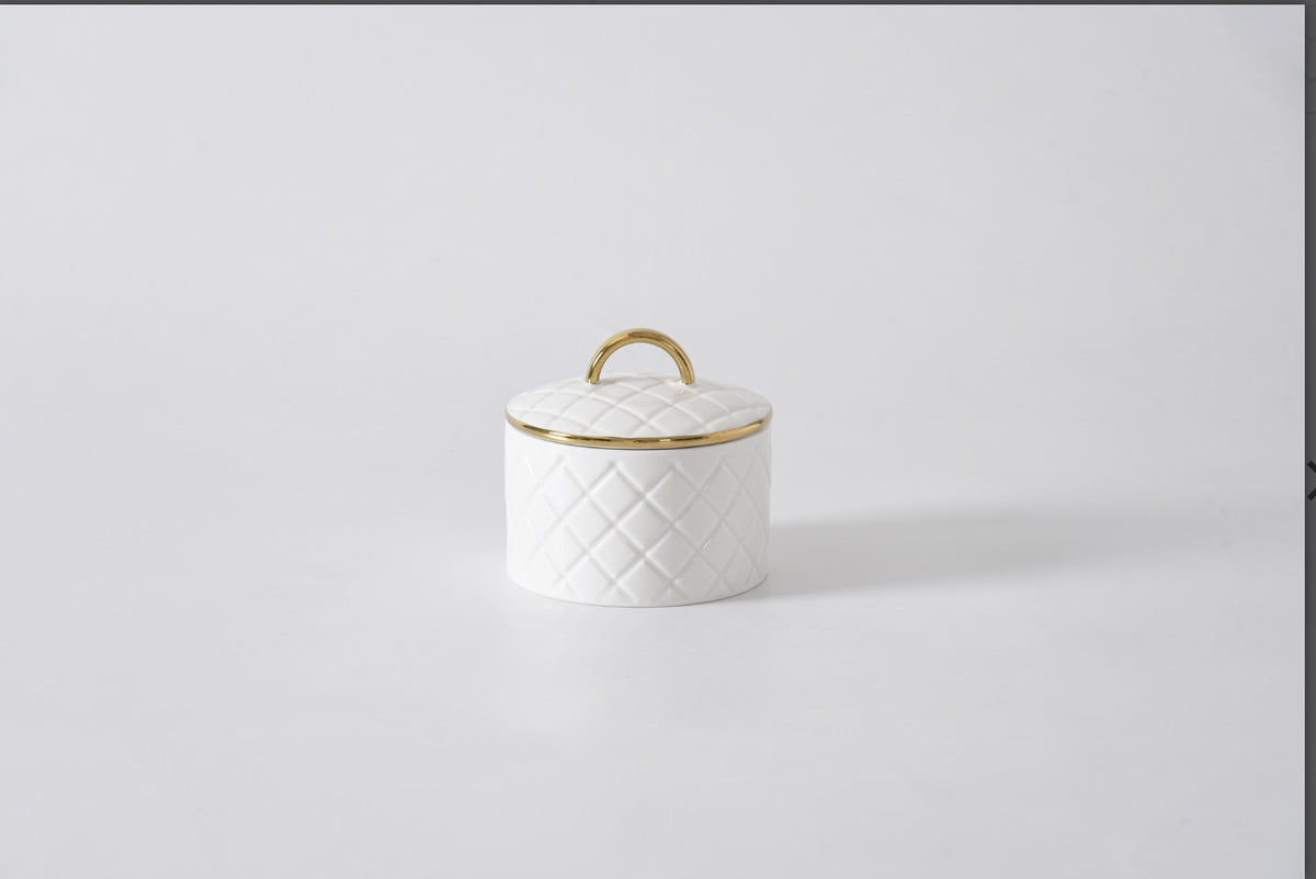 Pampa Bay Small Diamond Canister