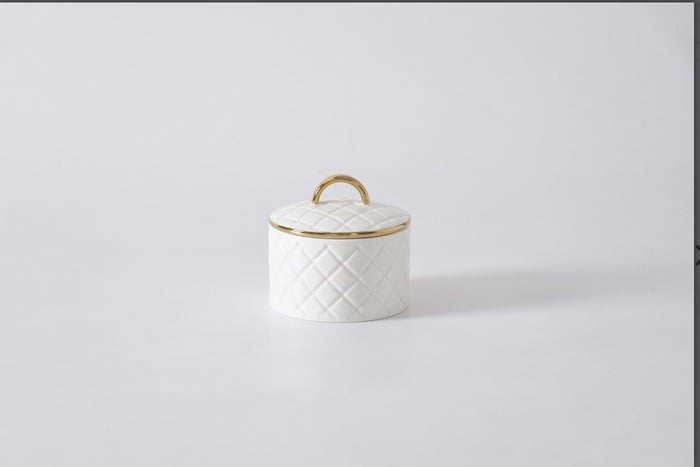 Pampa Bay Small Diamond Canister
