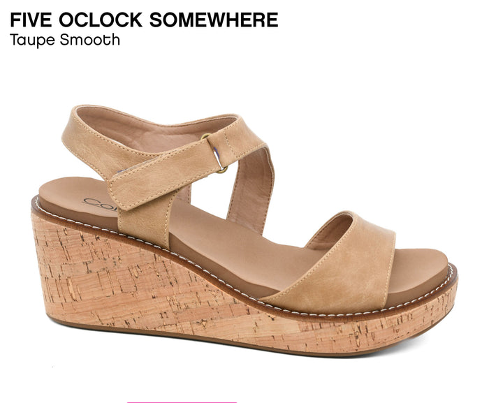 Corkys Five o’clock Somewhere Taupe Smooth