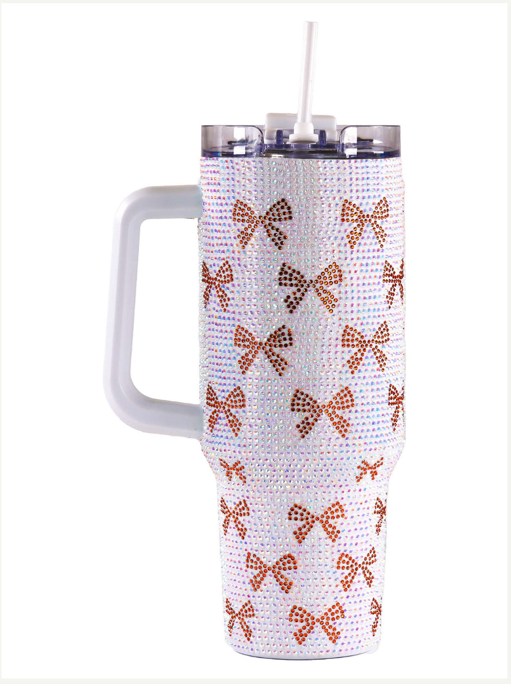 Simply Southern Tumbler BowWhite 40oz