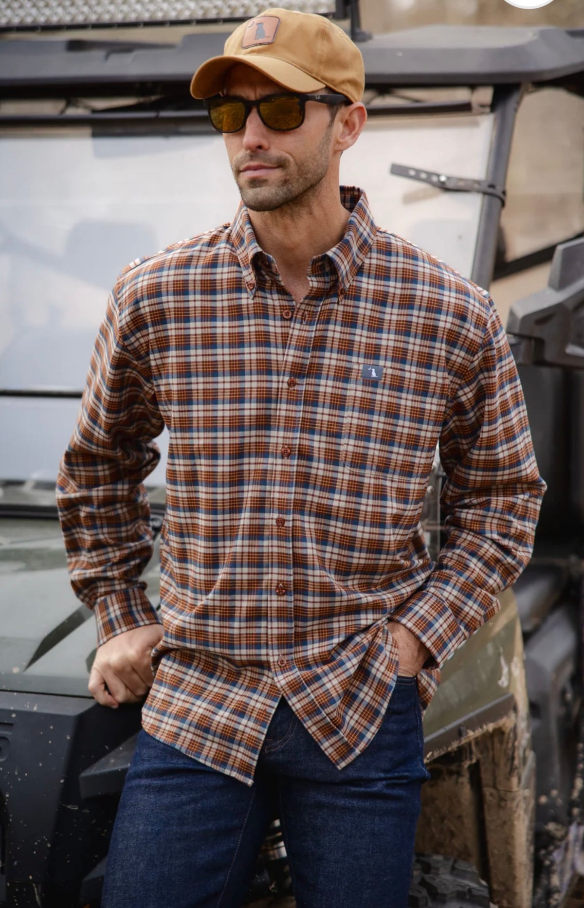 Local Boy-Grange Stretch Flannel-RNY