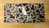 Local Boy-license plate