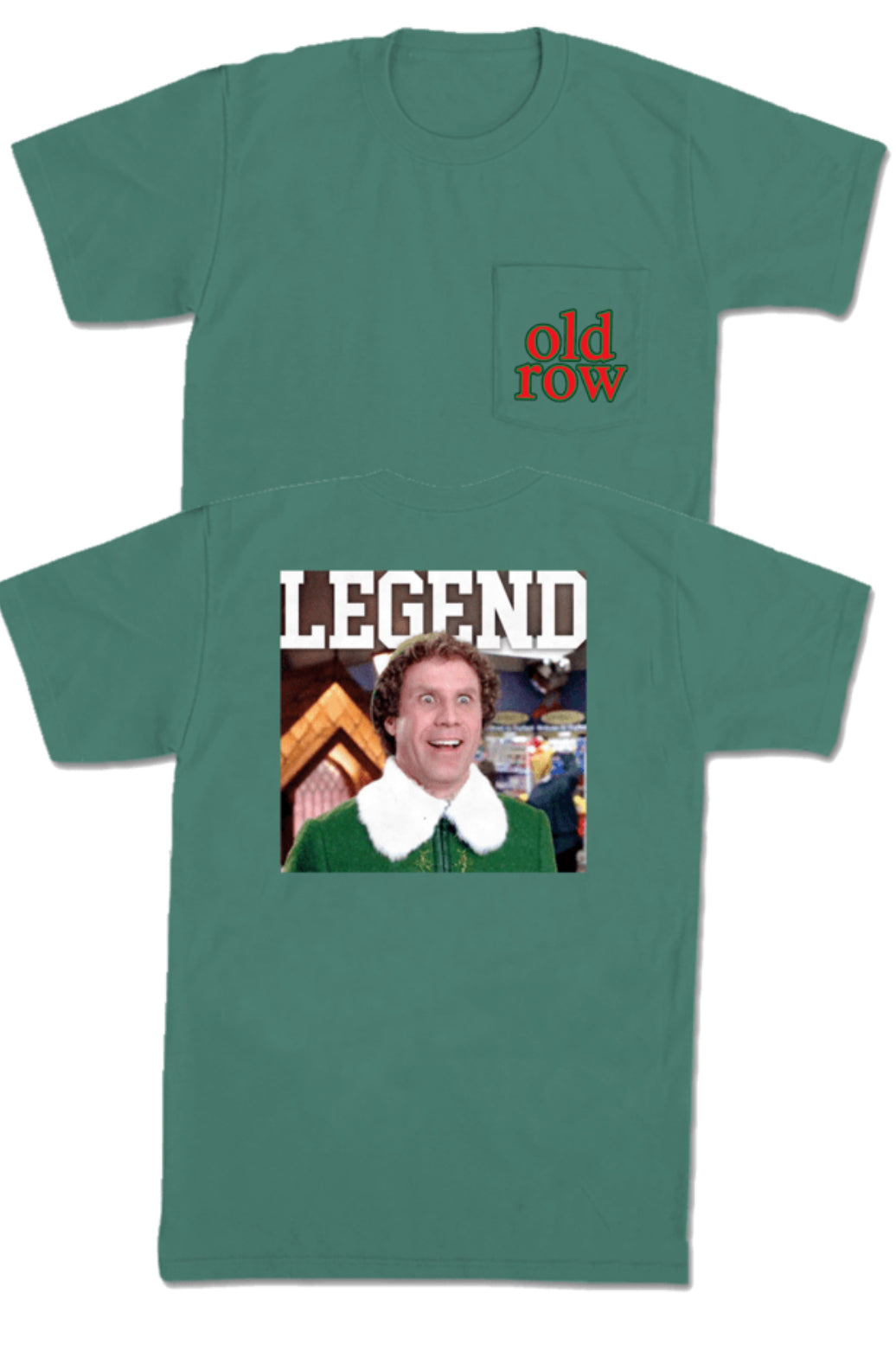 Old Row -Buddy the Elf Pocket Tee