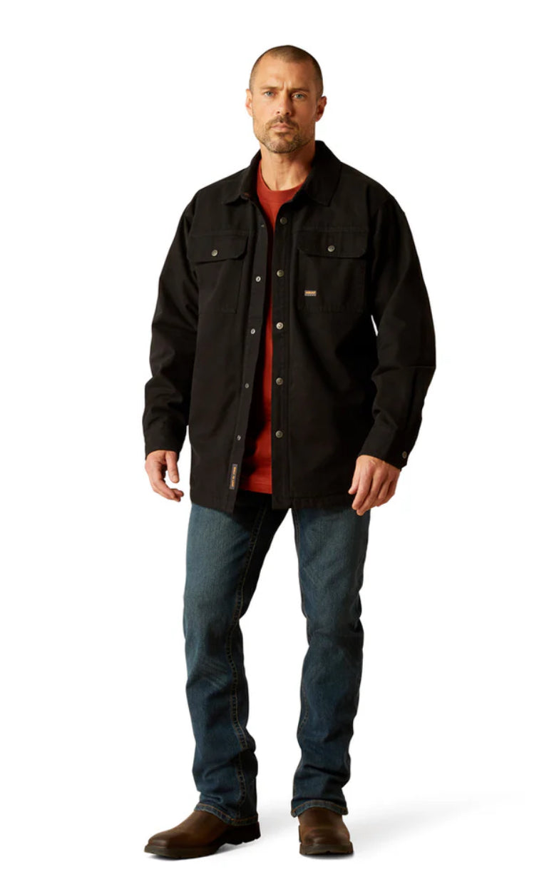 Ariat-Rebar Canvas Shirt Jacket