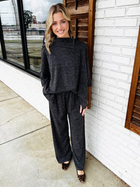 Set-Vineyard Knit Ribbed 2pc Pants Set