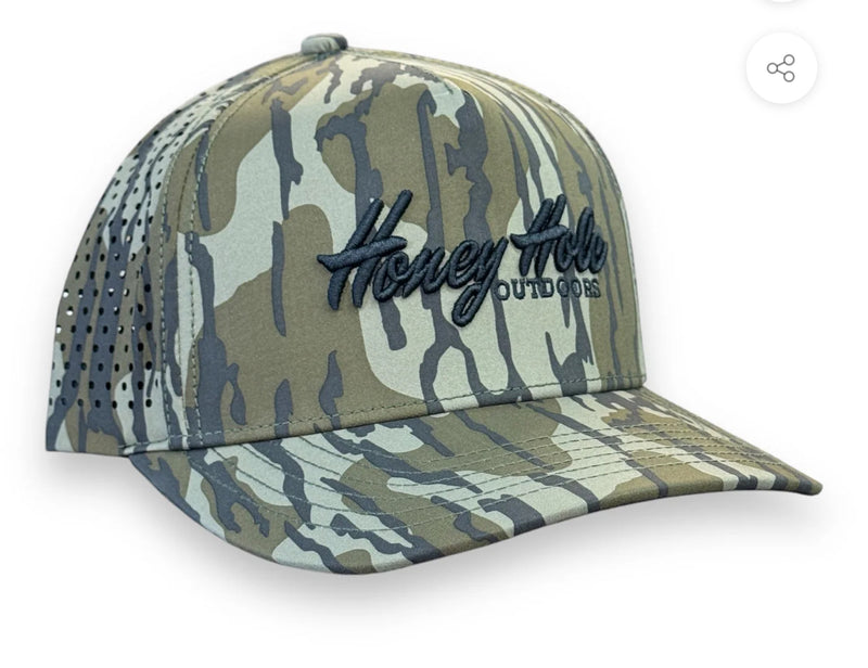 Honey Hole Caps - Performance Rope Hat Btmlnd