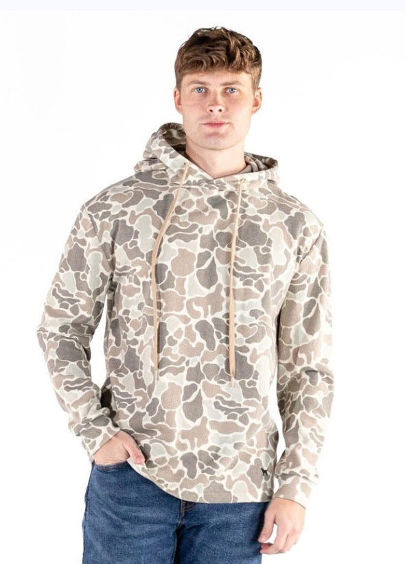 Simply Southern Men's Waffle Thermal Hoodie