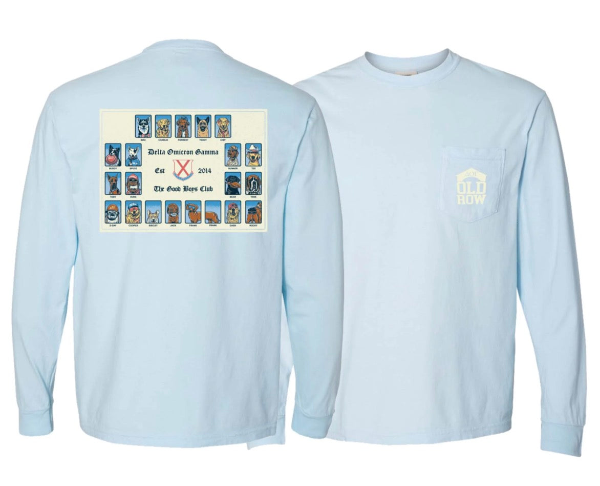 Old Row-GOOD BOYS CLUB COMPOSITE LONG SLEEVE T-SHIRT