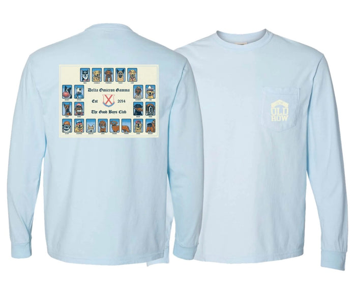 Old Row-GOOD BOYS CLUB COMPOSITE LONG SLEEVE T-SHIRT