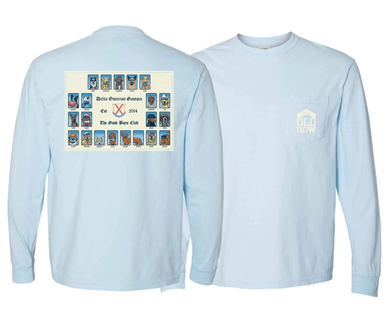 Old Row-GOOD BOYS CLUB COMPOSITE LONG SLEEVE T-SHIRT