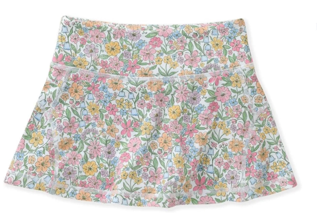 Swoon kids Boho Floral Tennis Skirt