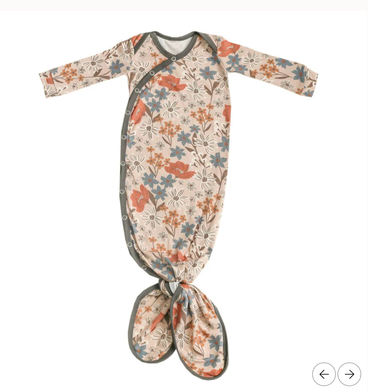 Copper Pearl Knotted Gown