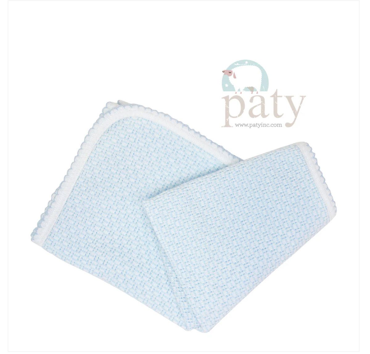 Paty Receiving Blanket Blue  207