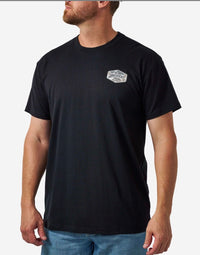 Burlebo-SHORT SLEEVE TEE - IRON SHARPENS IRON - BLACK