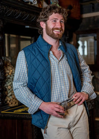 Local Boy-Diamond Quilted Vest