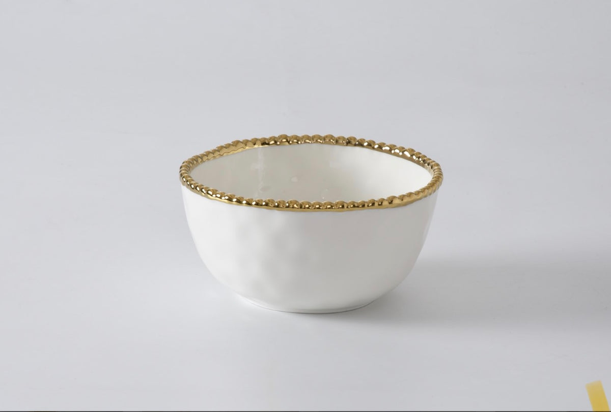 Pampa Bay Round Cereal/Soup Bowl Golden Salerno