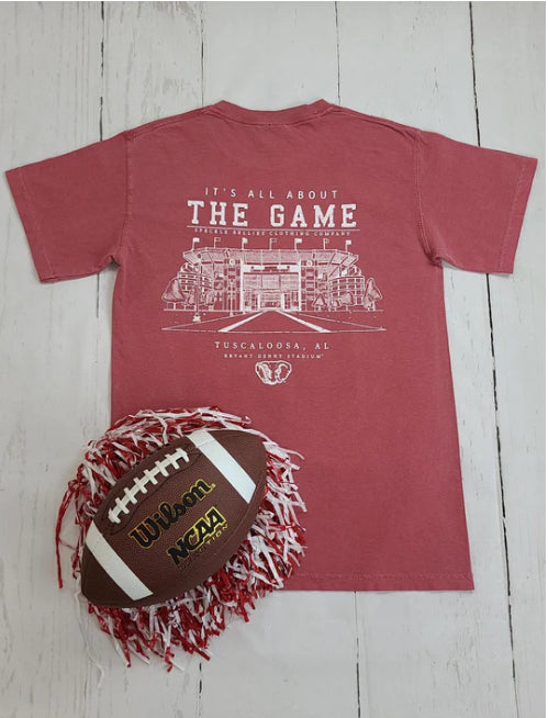 Speckle Bellies Alabama The Game Crimson T-Shirt