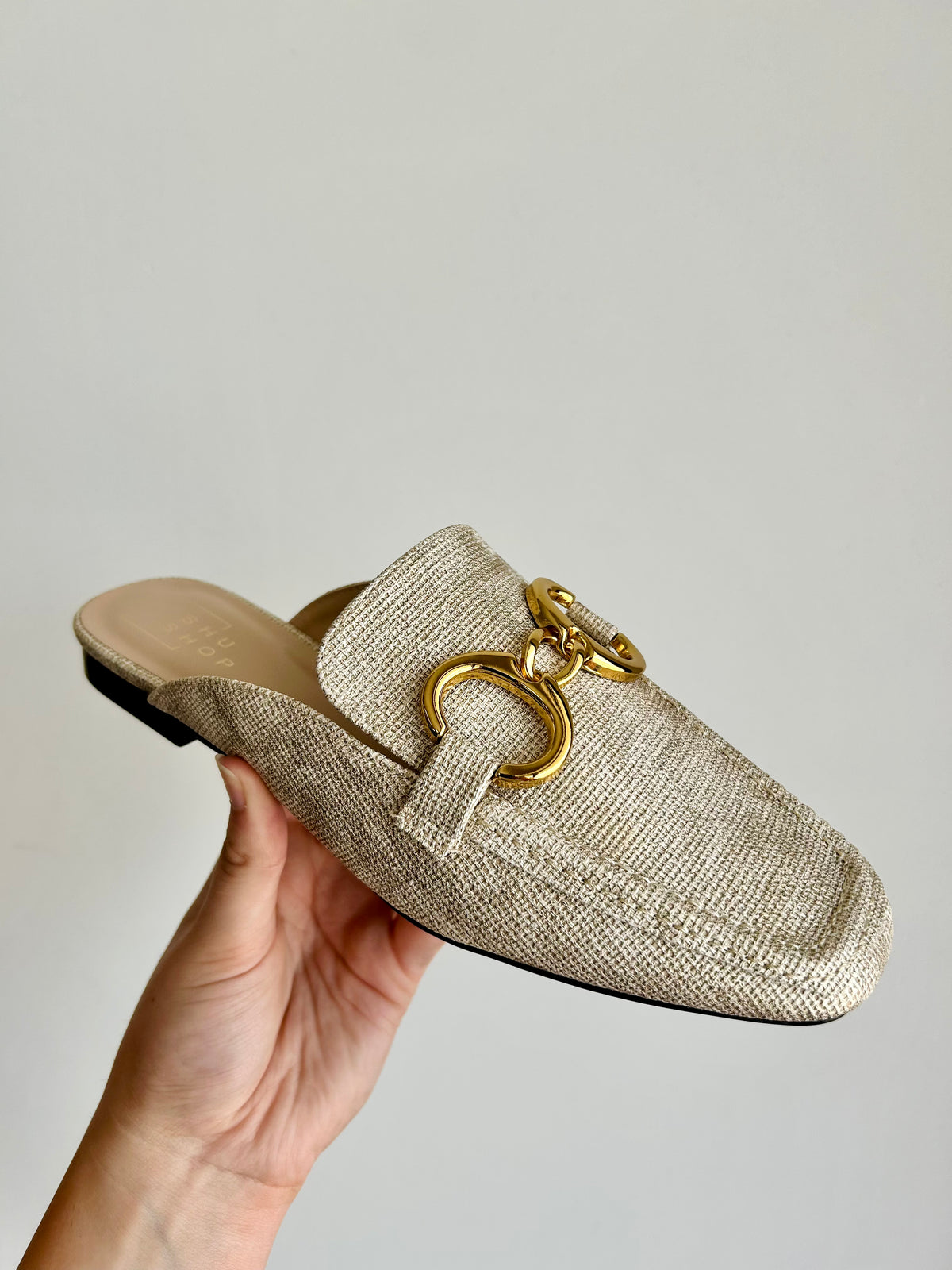 ShuShop Andromeda Loafers Gold