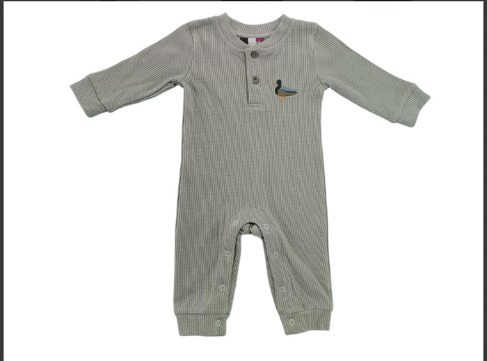 Banana Split Duck Boys Romper