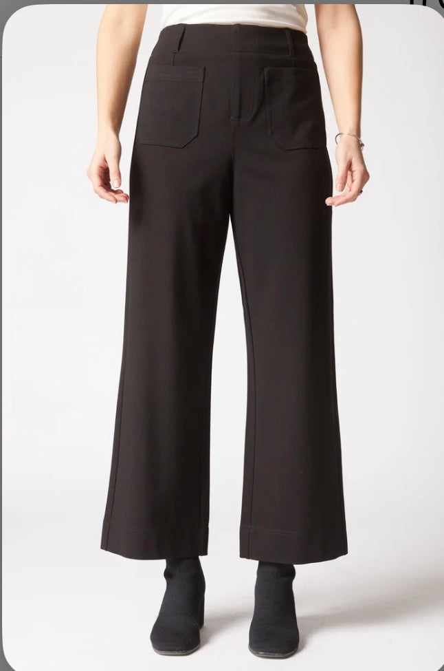Habitat Luxe Ponte Crop Wide Leg Pant