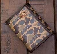 Zep-Pro TRIFOLD OLD SCHOOL CAMO LEATHER WALLET