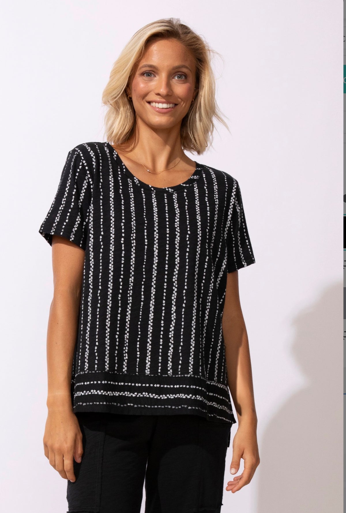 Escape Driftwood Stripe Dockside Tee
